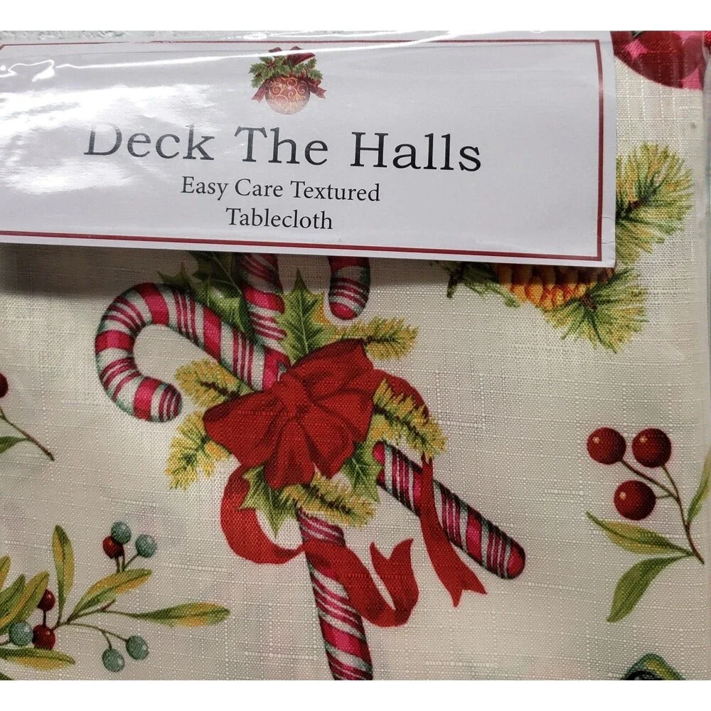 1 Fabric Tablecloth, 60